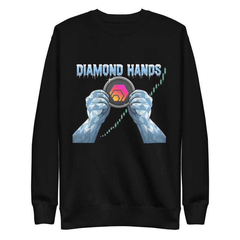 HEX Diamond Hands Unisex Sweatshirt