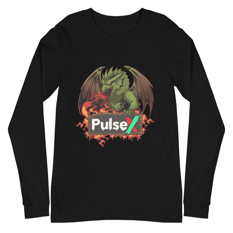 PulseX Draconic Burn Unisex Long Sleeve Shirt